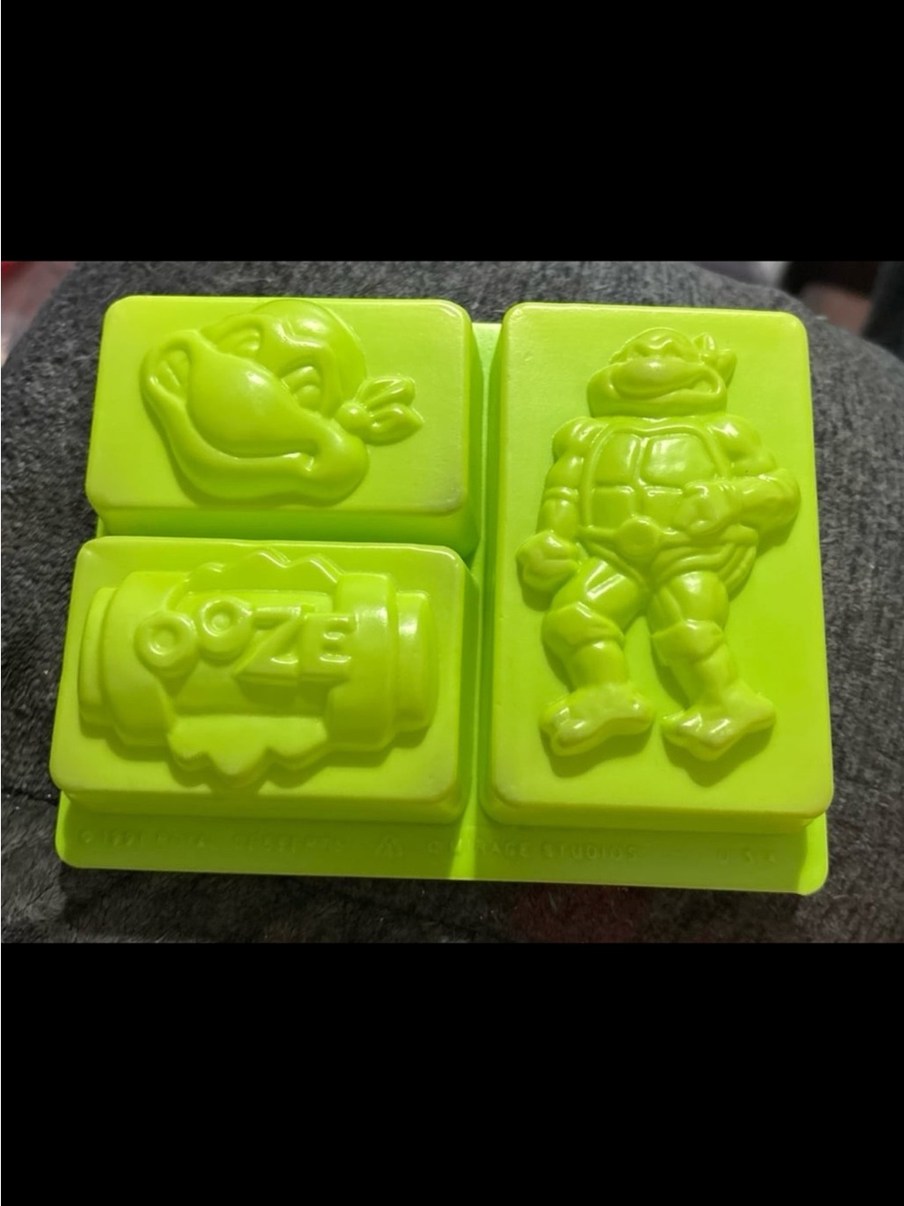 Vintage TMNT JELL-O Mold Set